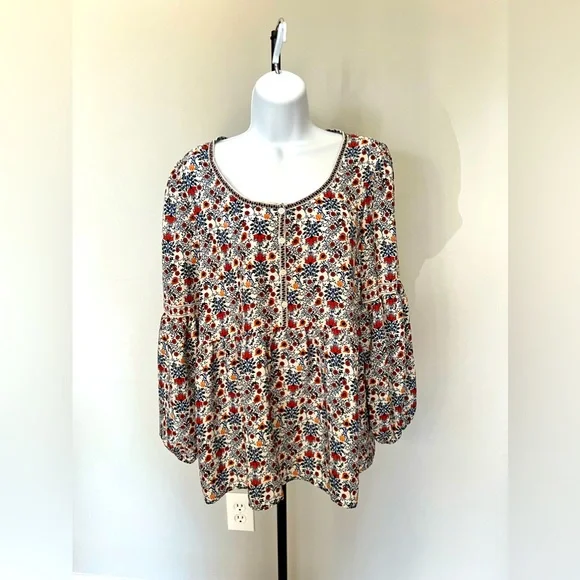 MAX STUDIO Boho Blouse - Picture 1 of 7